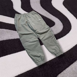 Adidas Vintage 90s Nylon Track Pants Retro Grey