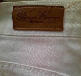 Pantalón mujer Push-Up blanco