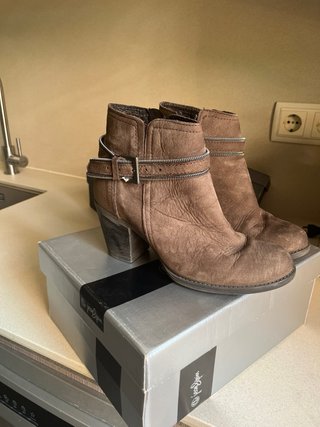Botines Jean-Paul Marrones Talla 38