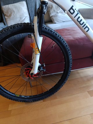 Bicicleta freno disco
