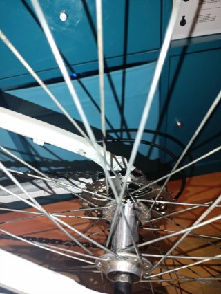 Bicicleta freno disco con mejoras