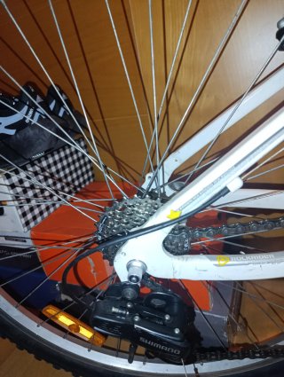 Bicicleta freno disco con mejoras