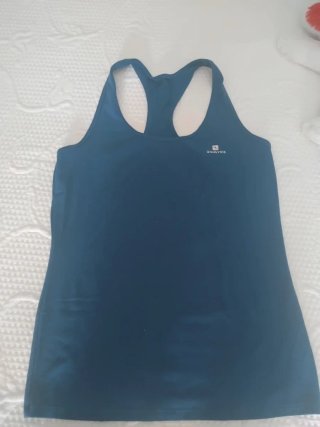 Camiseta deportiva Domyos azul