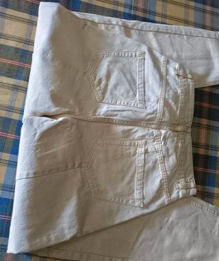 Pantalón mujer naranja pastel