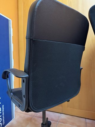 Silla de escritorio Ikea negra