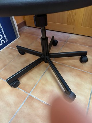 Silla de escritorio Ikea negra