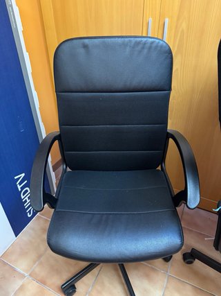 Silla de escritorio Ikea negra