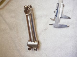 Potencia acero A-head 1 para bicicleta