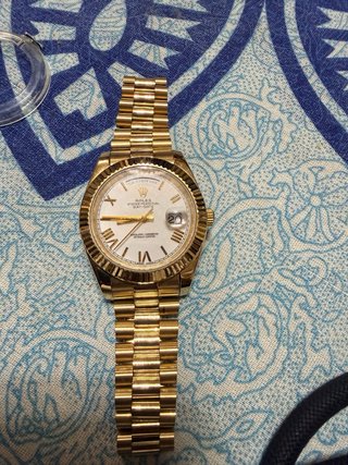 Reloj Rolex Oro Blanco y Dorado