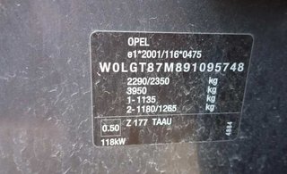 Opel 474825 llanta insignia sports tourer cosmo