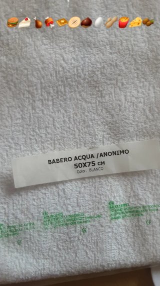 Lote 4  baberos adultos