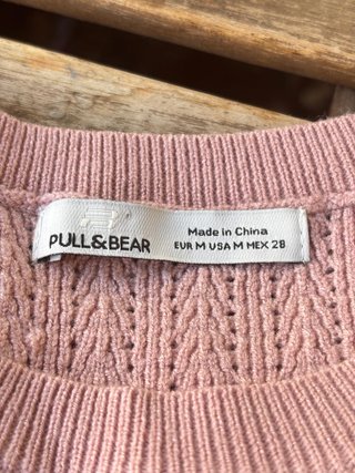 Jersey fino Pull&Bear rosa
