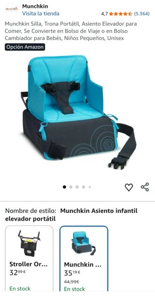 Trona de viaje Munchkin