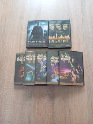 Lote 7 Películas DVD: Hostage y Gangs of New York.
