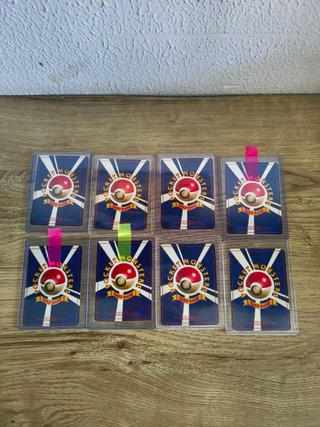 Lote 8 cartas Pokemon Vintage Japonesas