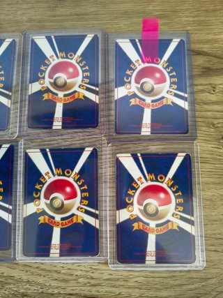 Lote 8 cartas Pokemon Vintage Japonesas