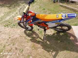 Moto Infantil Rebel Master 125cc Cross Naranja/Azu