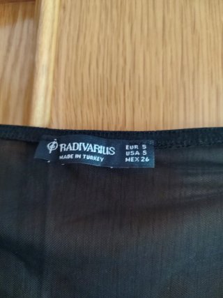 Chaqueta Malla Negra Verano