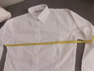 2 Camisas blancas manga larga mujer Talla 38