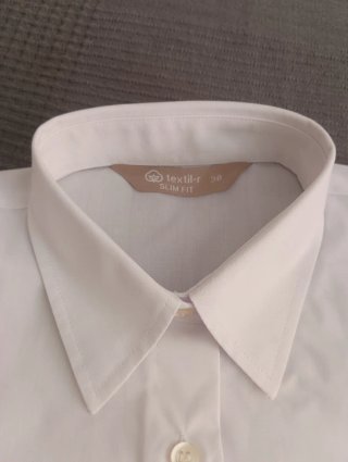 2 Camisas blancas manga larga mujer Talla 38
