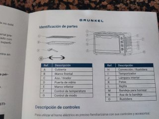 Horno Eléctrico Portátil Grunkel