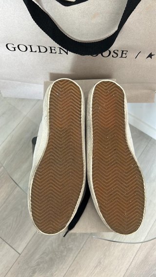 Zapatillas Golden Goose Talla 42 Beige/Morado