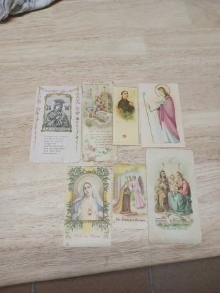 Estampas religiosas antiguas