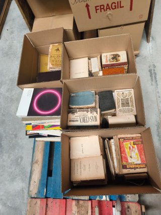 Enorme lote de libros antiguos y descatalogados