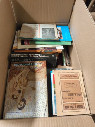 Enorme lote de libros antiguos y descatalogados