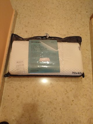 Almohada Cervical Visco Suave El Corte Inglés