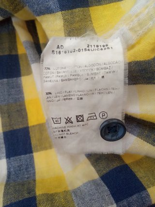 J.Hart & Bros - Camicia Casual Uomo Taglia XL