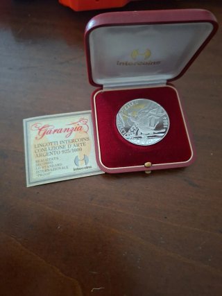 Medaglia Argento Giochi Olimpici Los Angeles 1984