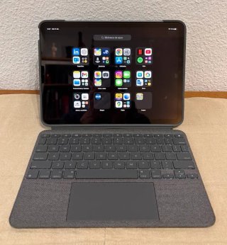 Funda Teclado Logitech Combo Touch iPad Air 4