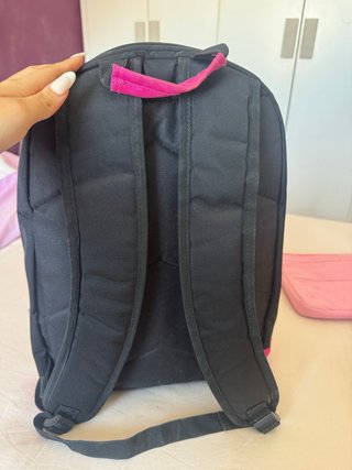 Mochila Fila Rosa y Negra