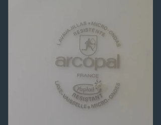 Vajilla Arcopal Yoplait Octogonal 22 piezas