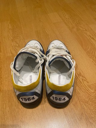 Zapatillas DSquared2 Blancas y Azules