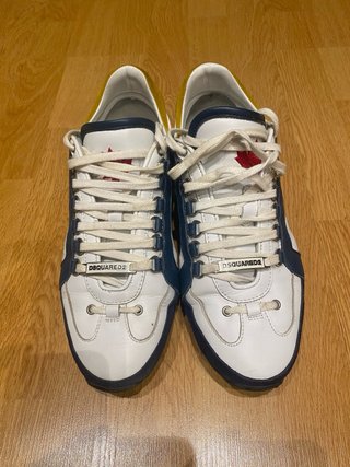 Zapatillas DSquared2 Blancas y Azules