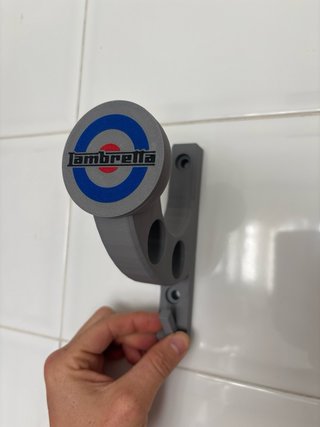 Soporte Casco Lambretta Target