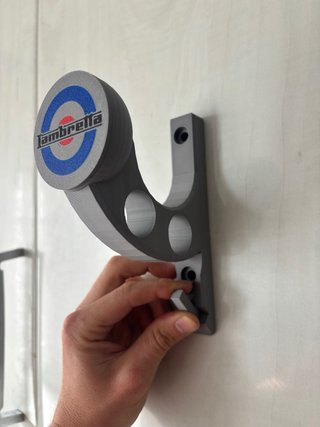 Soporte Casco Lambretta Target