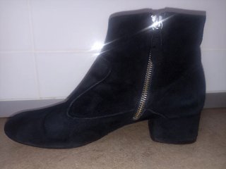 Botines ante negros Massimo Dutti