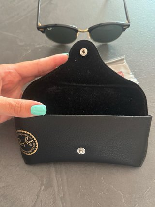 Occhiali Ray-Ban Clubmaster Nero Oro
