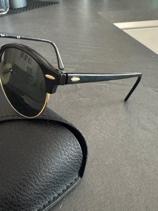 Occhiali Ray-Ban Clubmaster Nero Oro