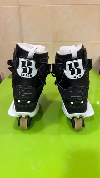 Patines Freestyle Negro/Blanco Poco Uso