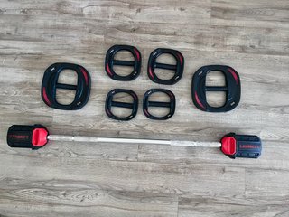 Set de pesas + barra Les Mills