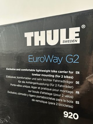 Portabicicletas Thule 920