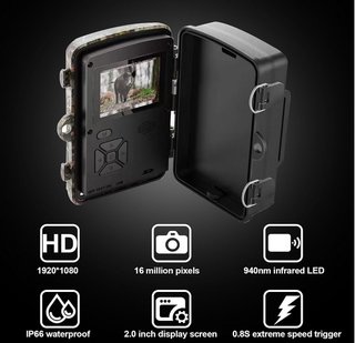 Camara de Caza 16 Mpx Full HD 1080p