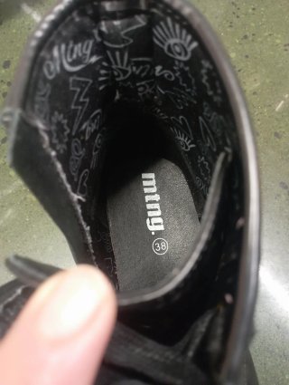Botas Mustang negras