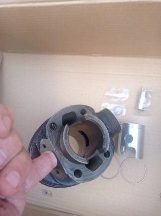 Cilindro 49cc Derbi 3v