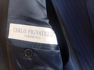 Traje Carlo Pignatelli Ceremonia Azul Marino