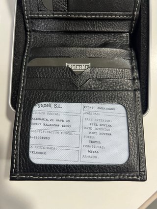 Cartera Pielnoble
